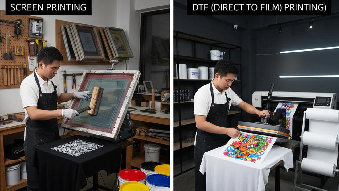 DTF vs Screen Printing: Which Printing Method Is Better for Your Apparel Brand?