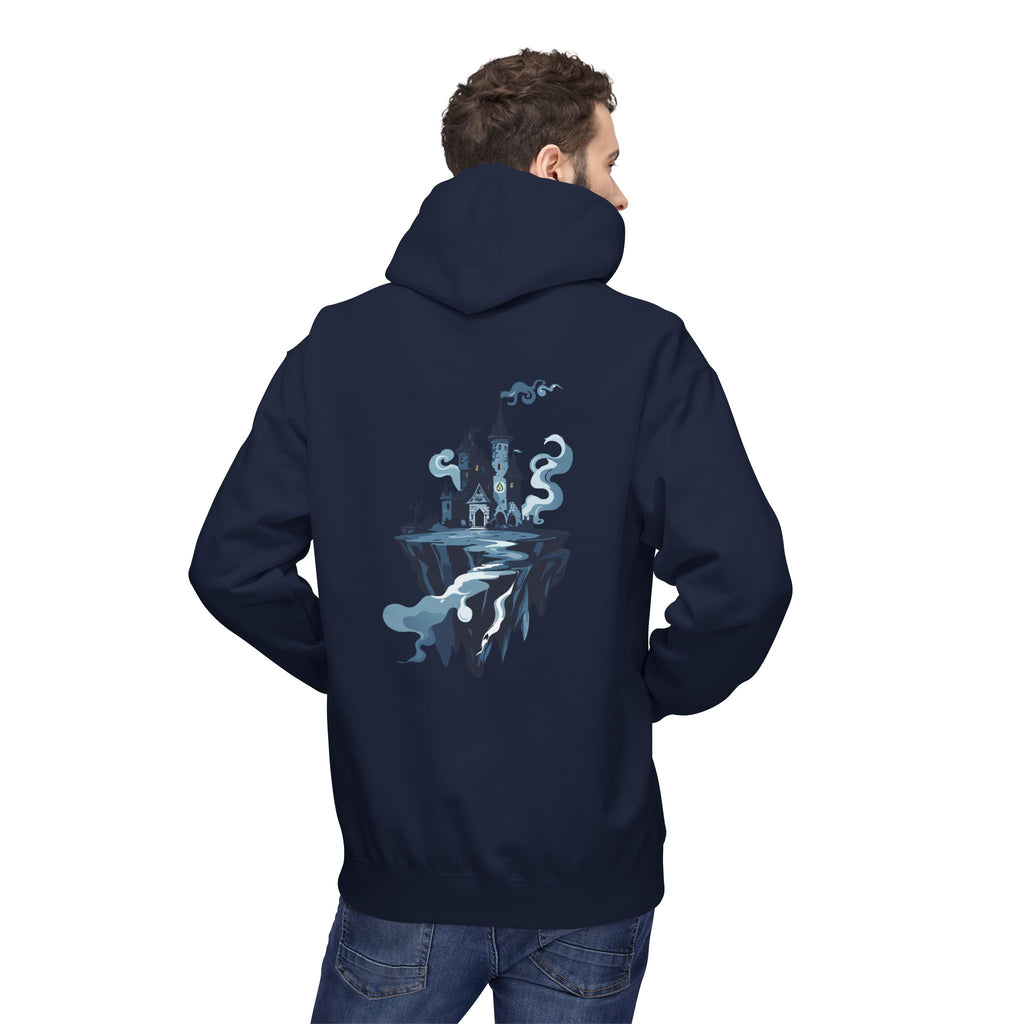 Floating Castle Hoodie Gothic Fantasy Graphic Pullover