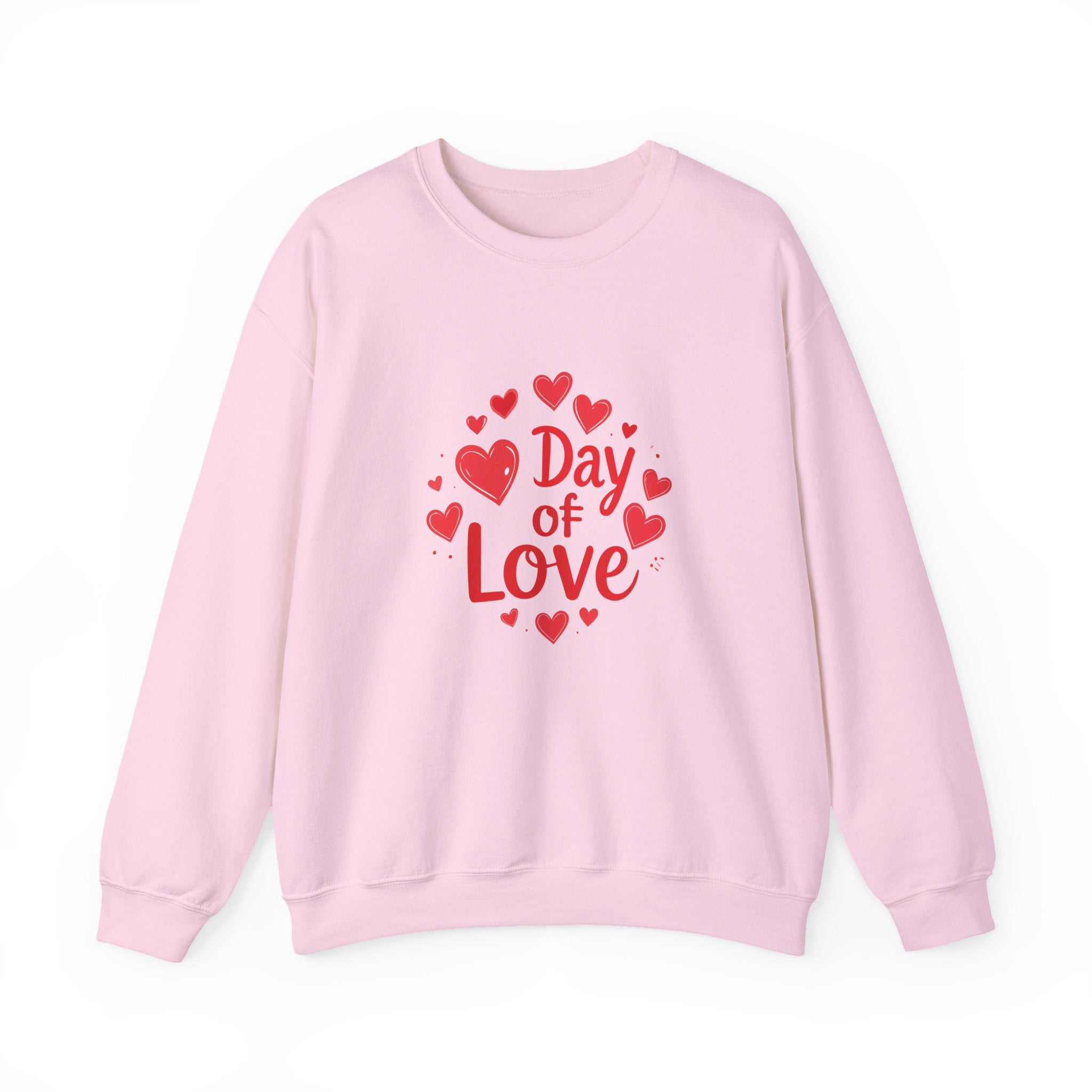 Christmas and Valentine "Day of Love" Crewneck Sweatshirt