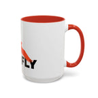 Let’s Fly Coffee Mug — Inspirational Bird Design Accent Mug (11/15oz)