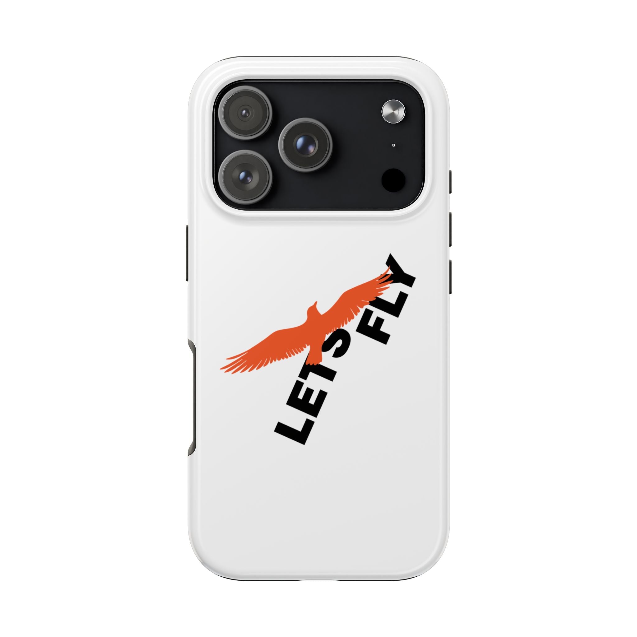 Hard Phone Case — Let’s Fly Eagle Graphic