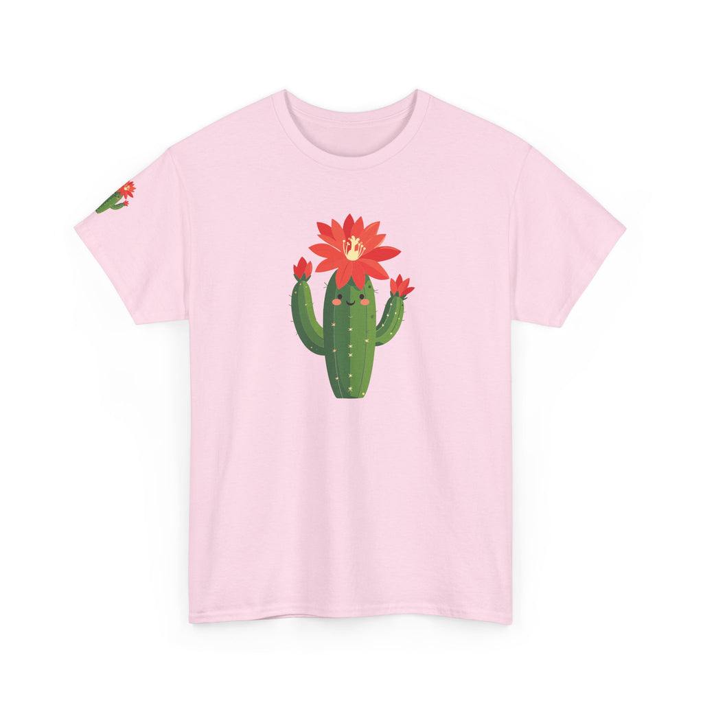 Cactus Bloom T-Shirt Cute Flowering Cactus Graphic Tee