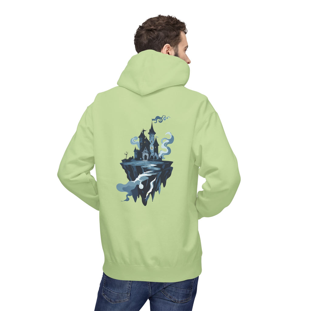 Floating Castle Hoodie Gothic Fantasy Graphic Pullover