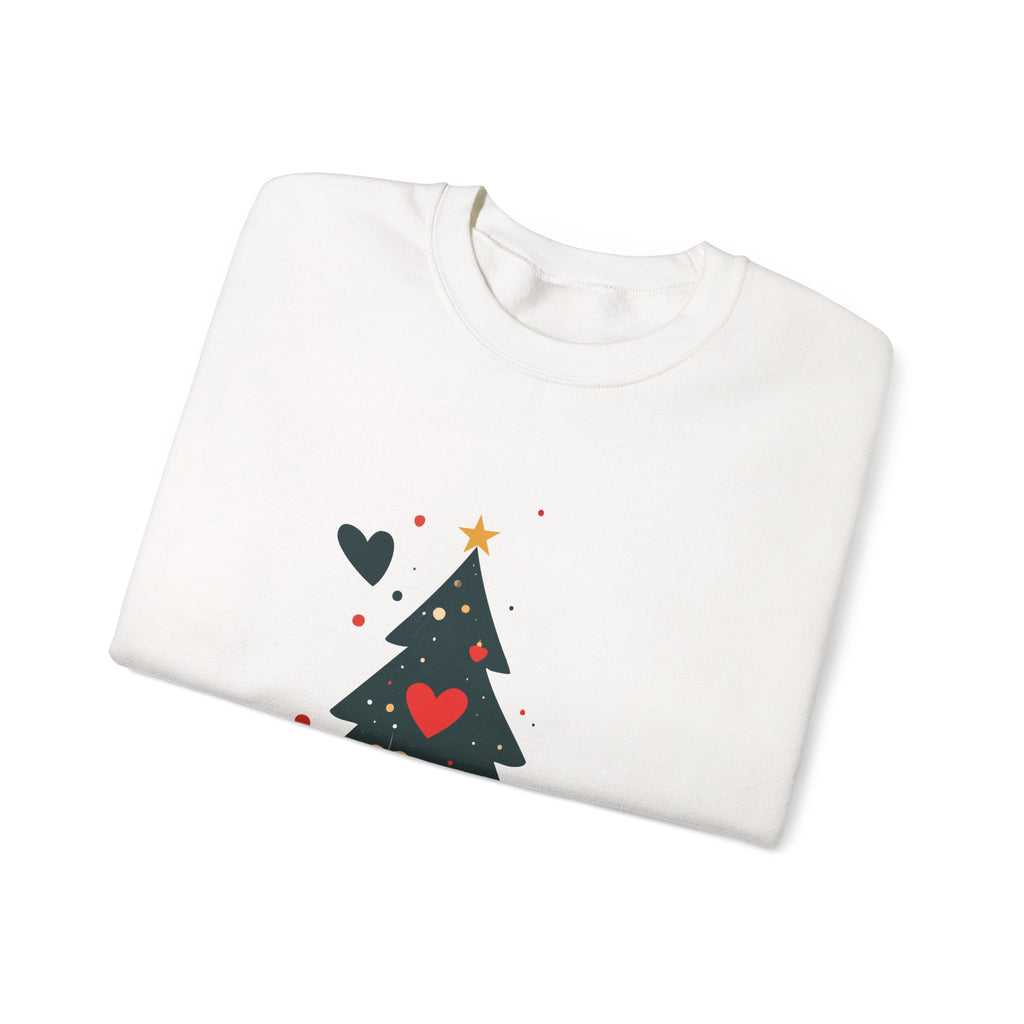 Christmas Tree Heart Sweatshirt