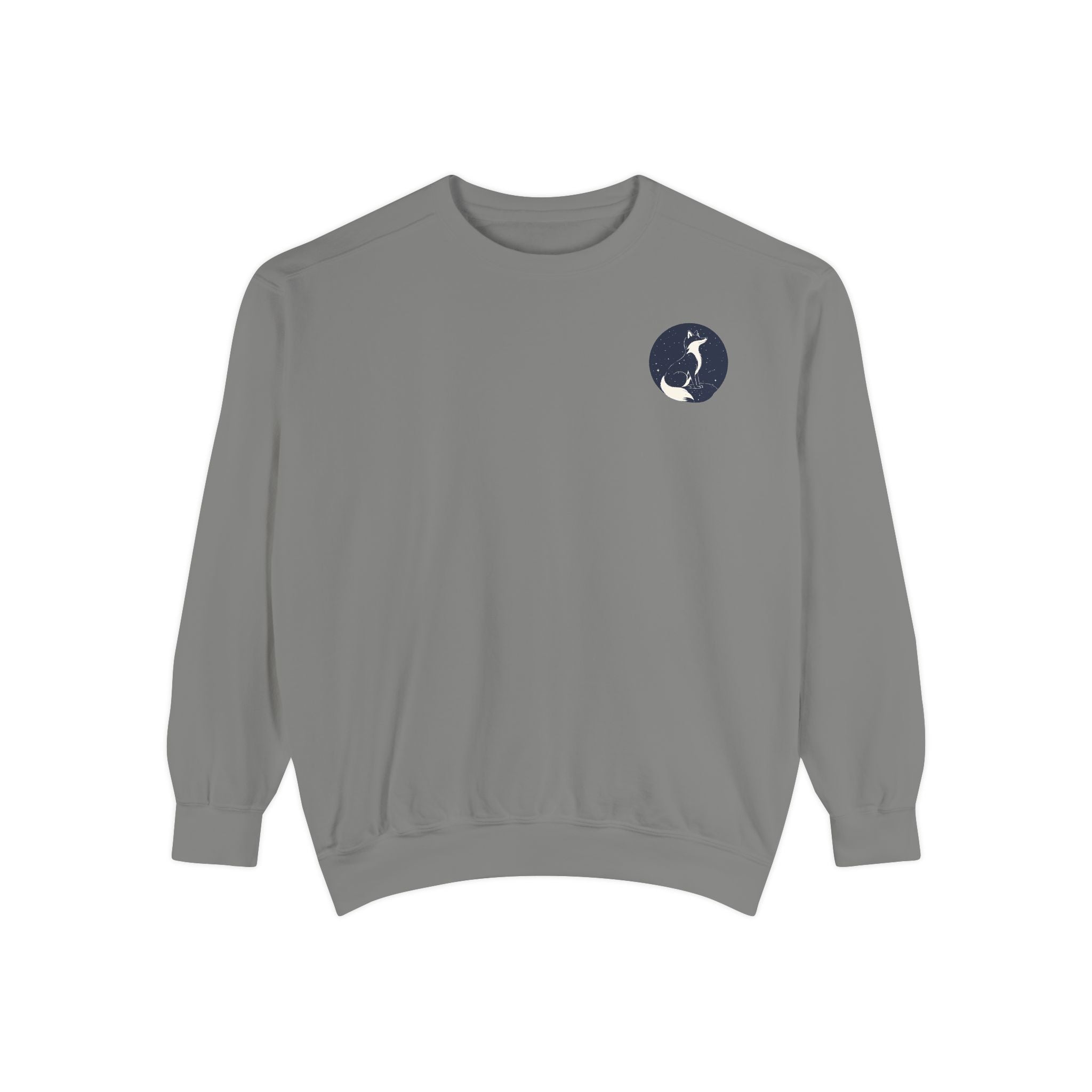 Fox Moon Sweatshirt Vintage Celestial Fox Crewneck