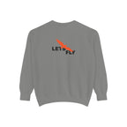 Let's Fly Sweatshirt — Graphic Bird Crewneck for Adventure Lovers