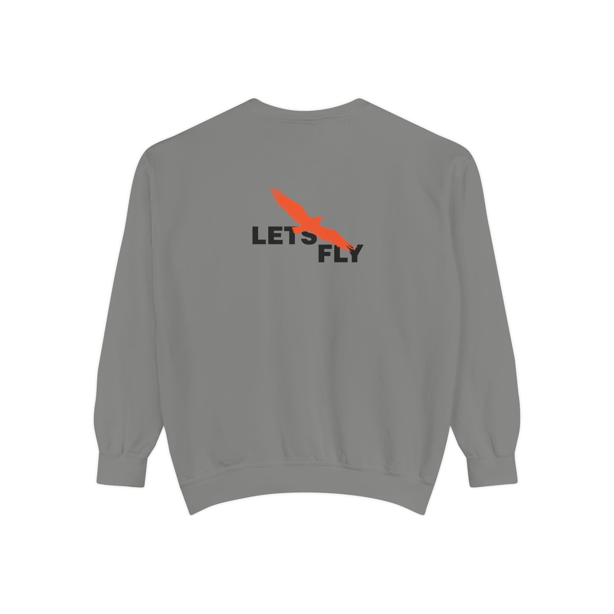 Let's Fly Sweatshirt — Graphic Bird Crewneck for Adventure Lovers