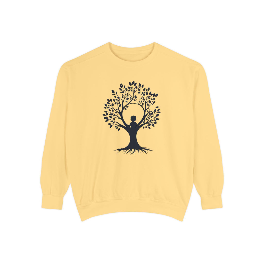 Tree of Life Sweatshirt Yoga Meditation Spiritual Crewneck