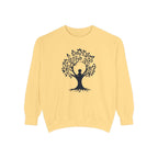 Tree of Life Sweatshirt Yoga Meditation Spiritual Crewneck