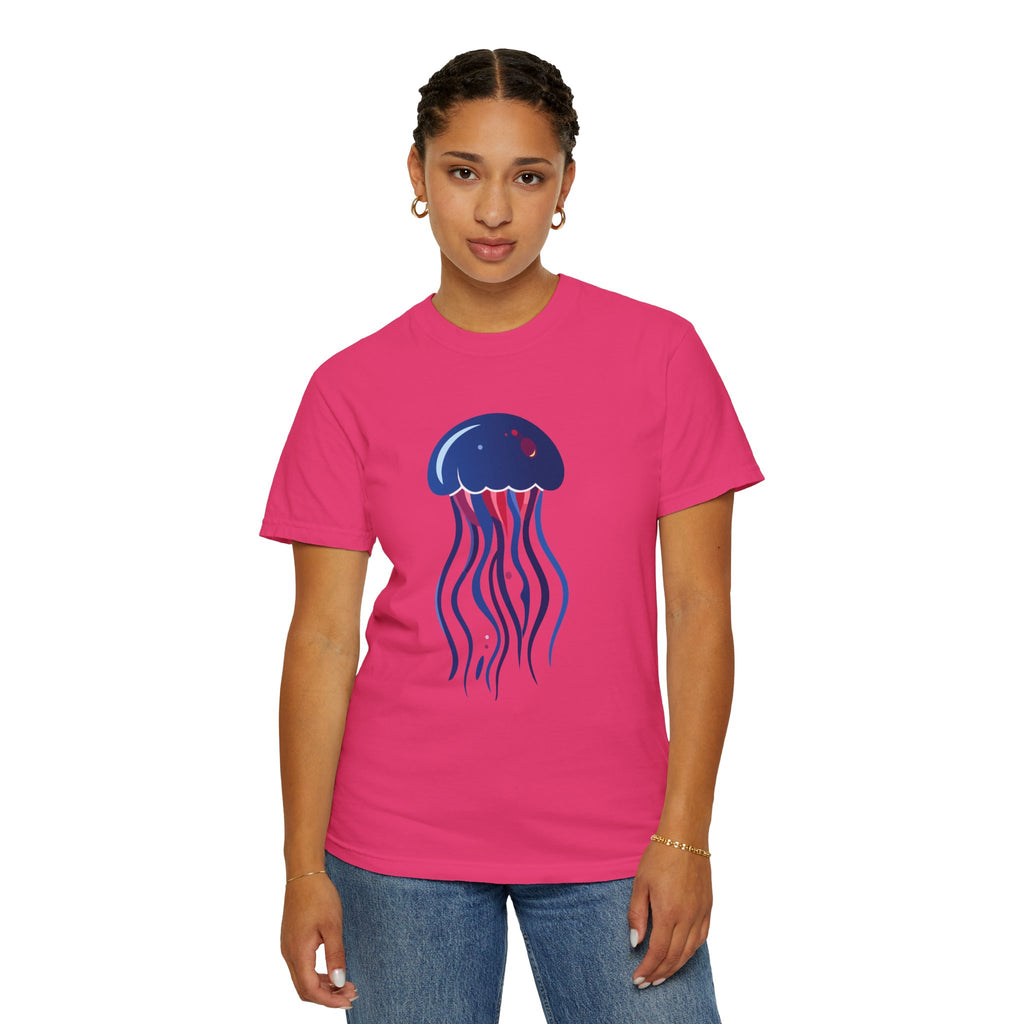 Jellyfish Graphic T-Shirt Nautical Ocean Sea Life Tee