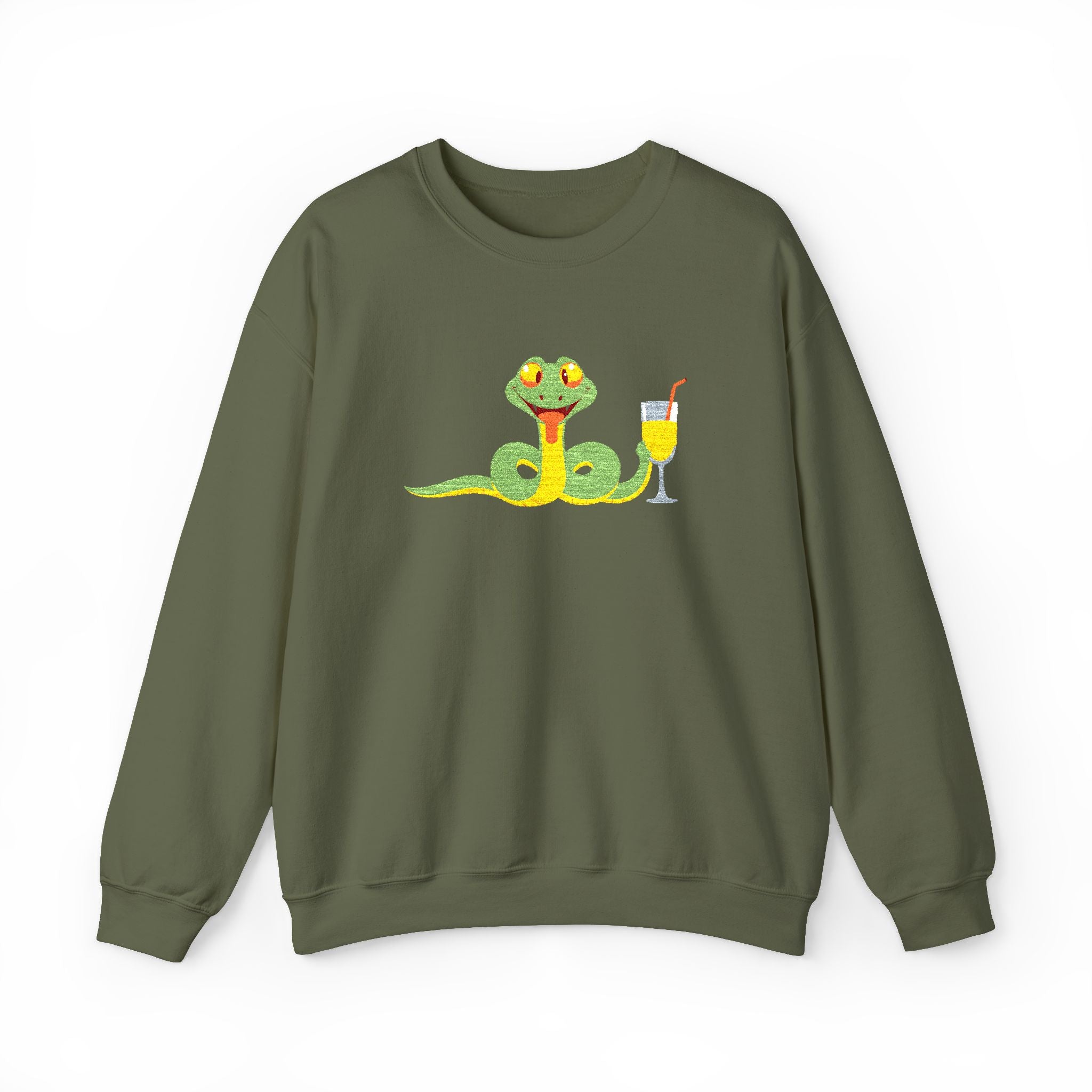 Floral Garden Snail Sweatshirt Cute Spring Nature Crewneck
