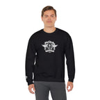 Gothic Band Crest Embroidered Crewneck Sweatshirt