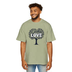 Love Tree Tee Men's Oversized Graphic T-Shirt