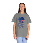 Jellyfish Graphic T-Shirt Nautical Ocean Sea Life Tee
