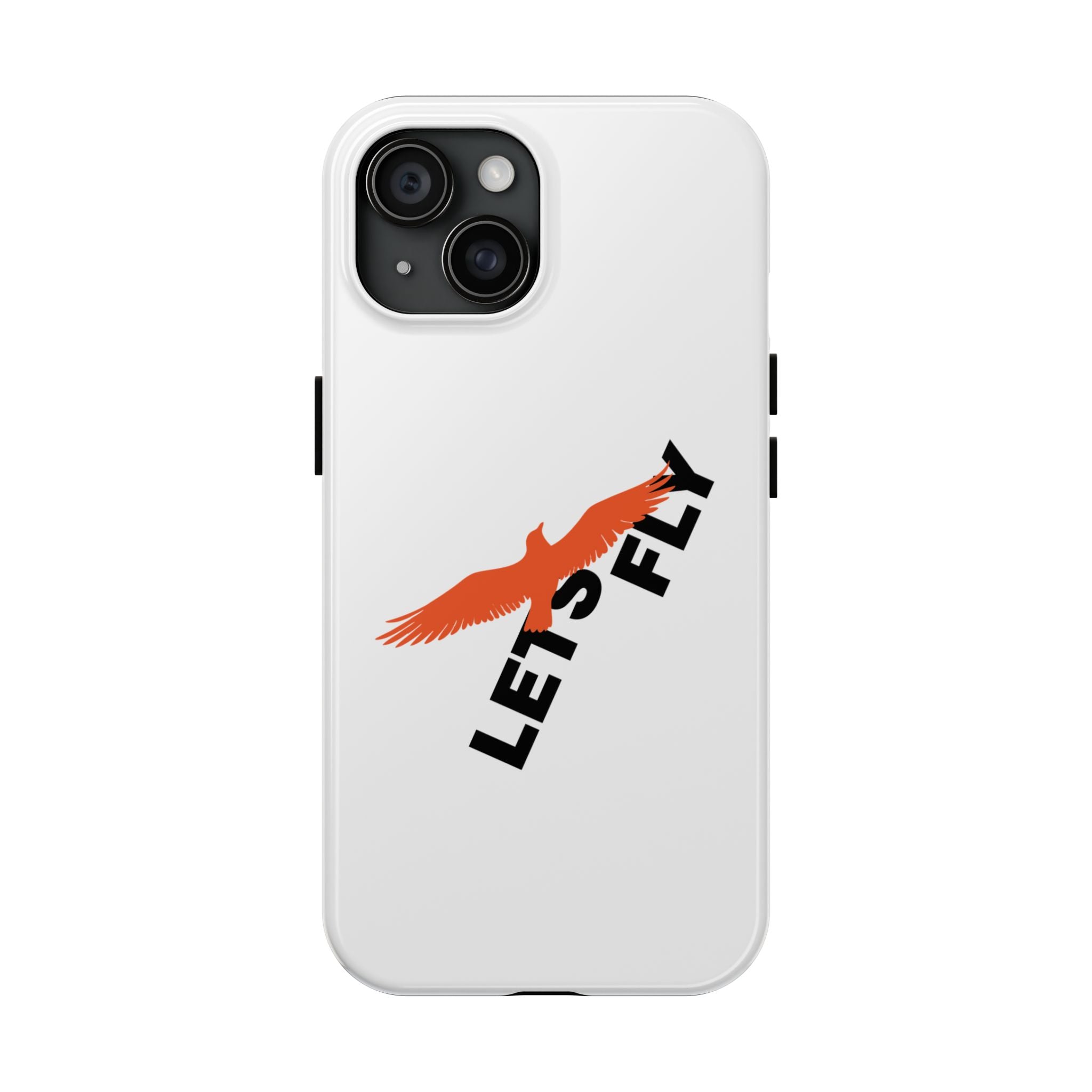 Hard Phone Case — Let’s Fly Eagle Graphic