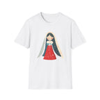 Virgin Mary Illustration T-Shirt — Cute Nativity Tee