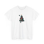 Christmas Tree Tee — Cute Heart Holiday T‑Shirt