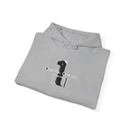 Hoodie Distressed 'One life, One us.' Minimal Graphic Pullover