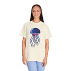 Jellyfish Graphic T-Shirt Nautical Ocean Sea Life Tee