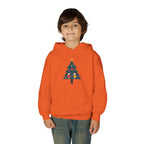 Youth Christmas Tree Hoodie – Cute Kids Holiday Tree Sweatshirt