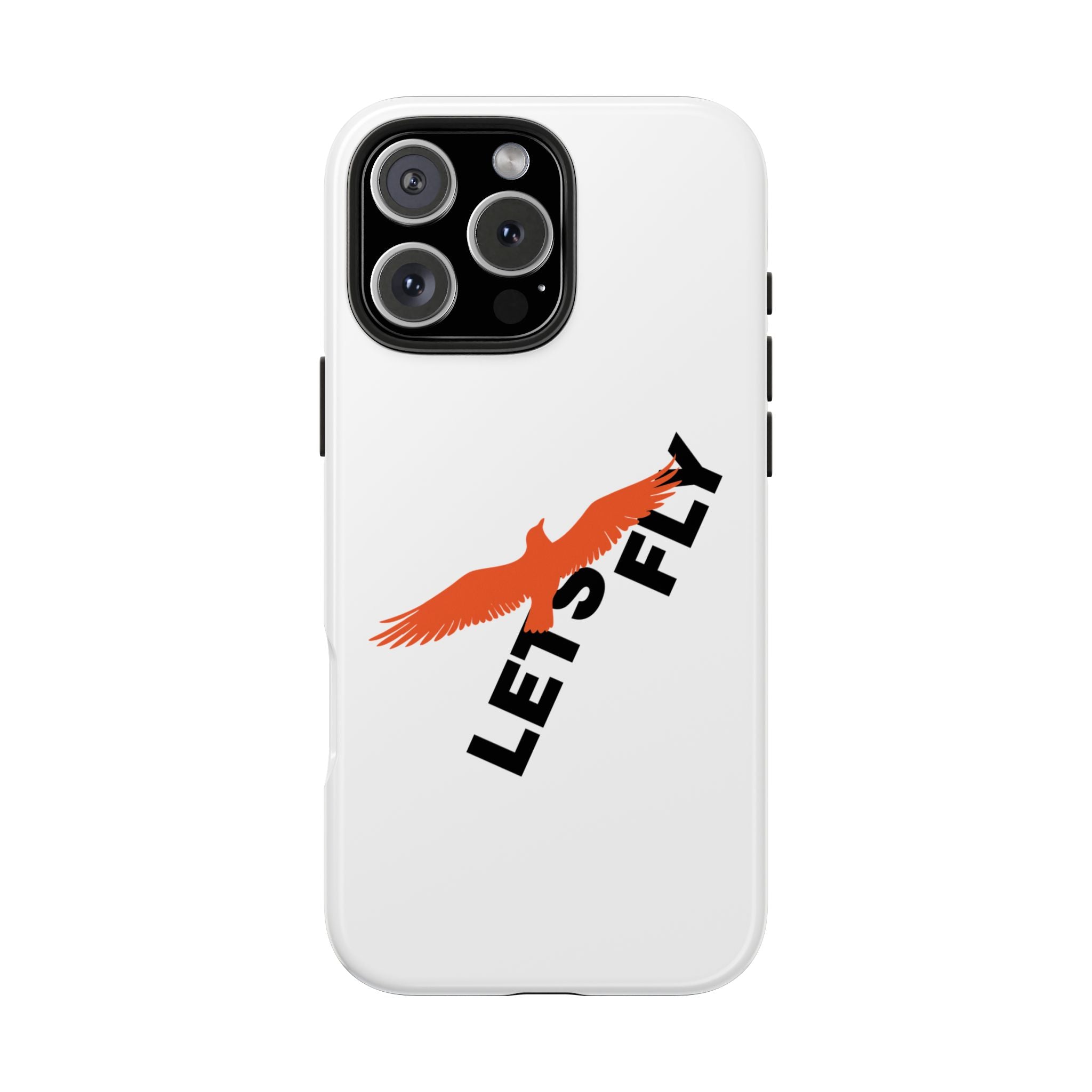 Hard Phone Case — Let’s Fly Eagle Graphic