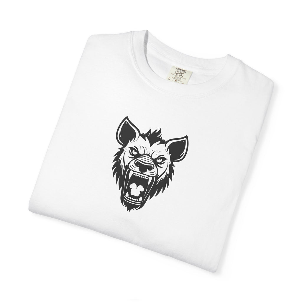 Hyena Graphic Tee Fierce Roaring Head Shirt