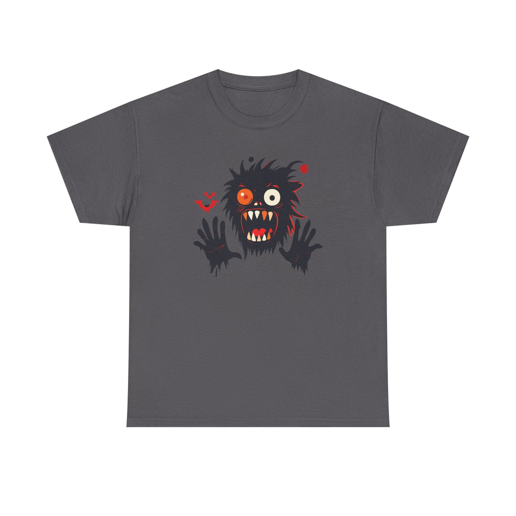 Monster Face T-Shirt Scary Creepy Graphic Tee (Halloween)