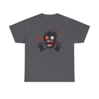 Monster Face T-Shirt Scary Creepy Graphic Tee (Halloween)