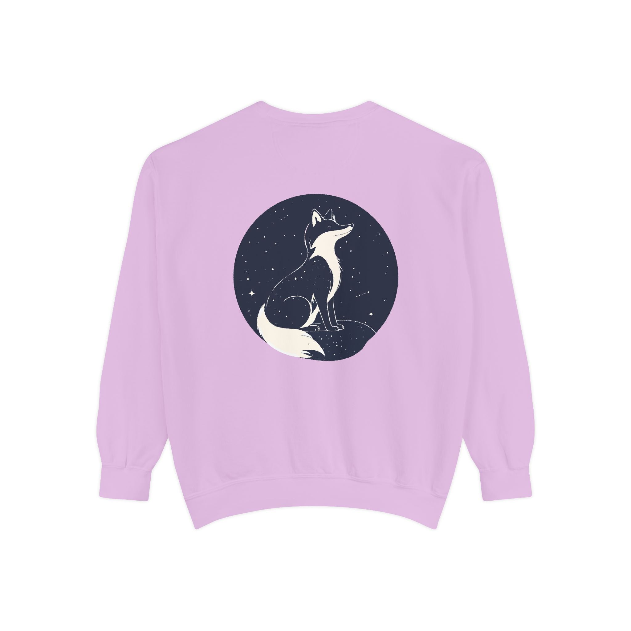 Fox Moon Sweatshirt Vintage Celestial Fox Crewneck