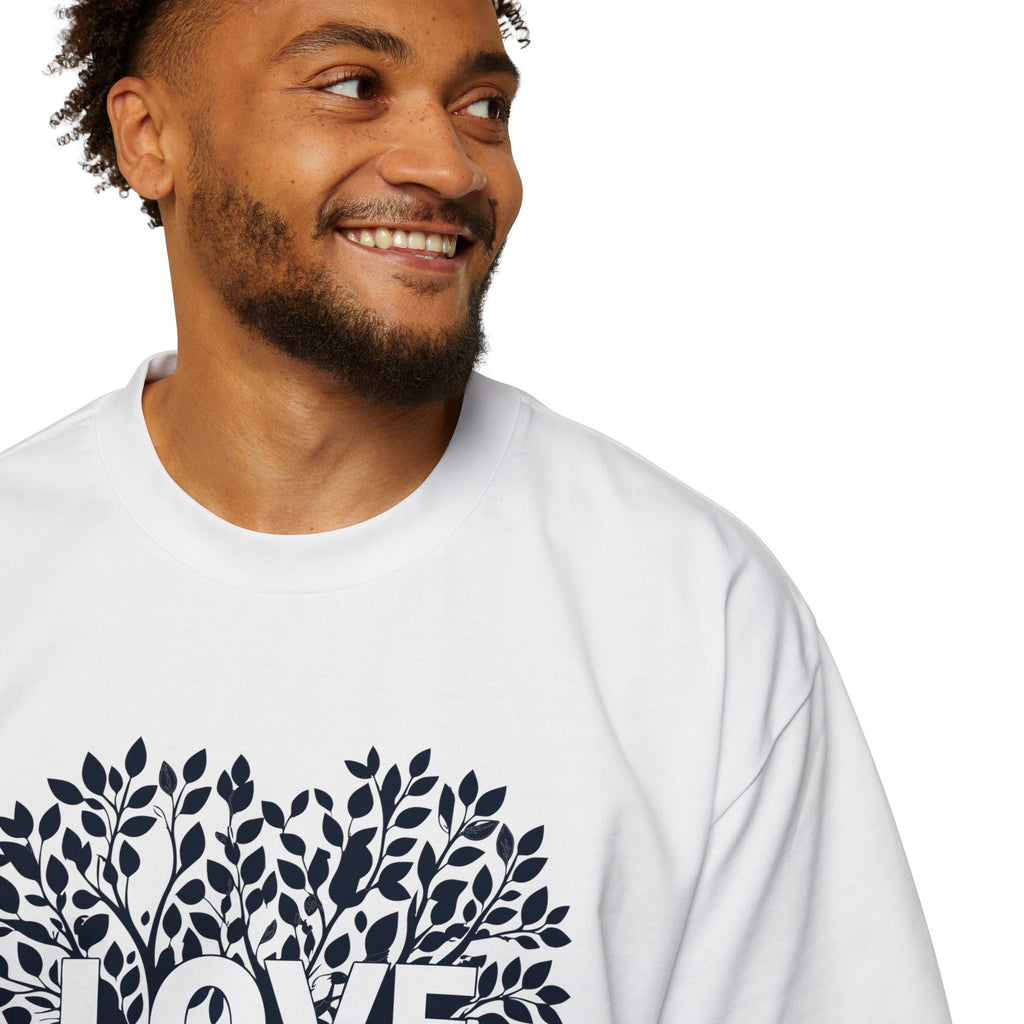 Love Tree Tee Men's Oversized Graphic T-Shirt