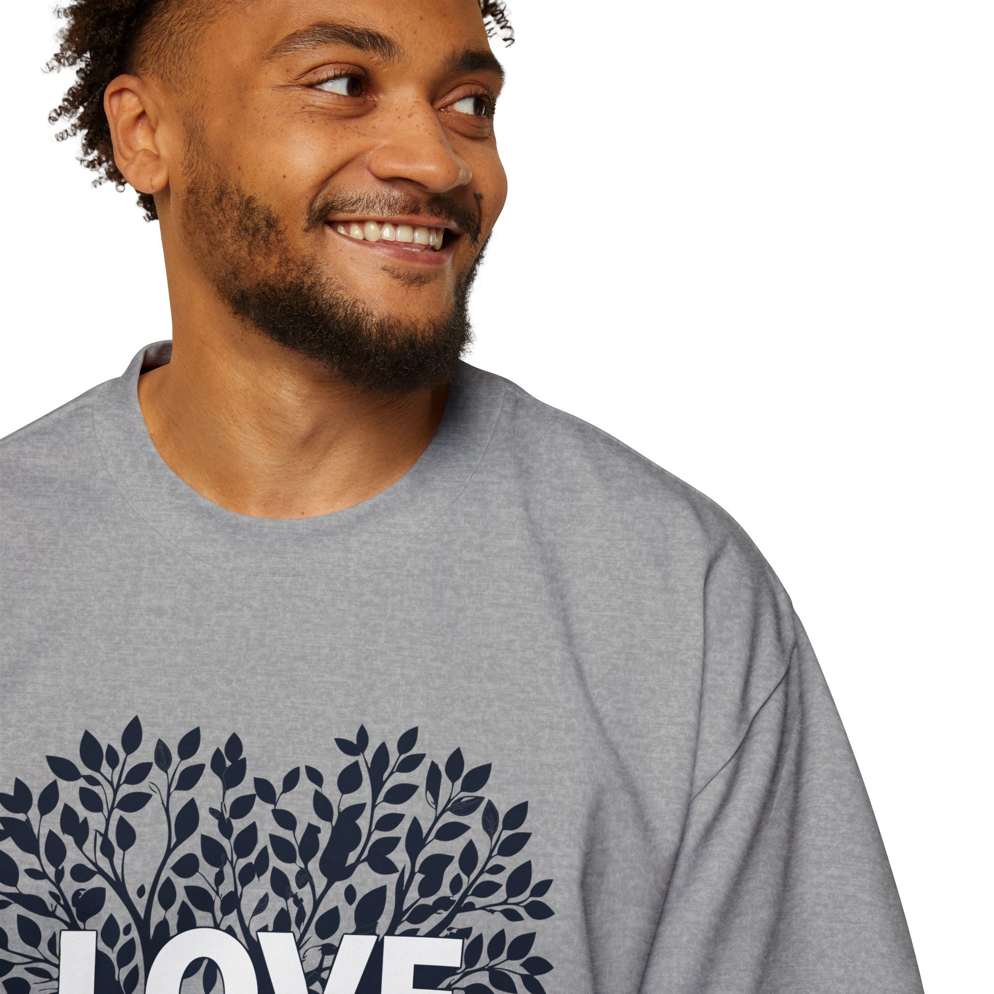 Love Tree Tee Men's Oversized Graphic T-Shirt