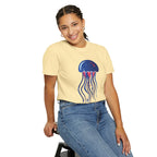 Jellyfish Graphic T-Shirt Nautical Ocean Sea Life Tee
