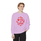 Heart Day Unisex Sweatshirt - Day of Love Design