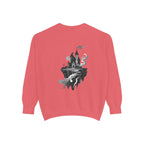 Floating Haunted Castle Sweatshirt Gothic Floating Island Crewneck