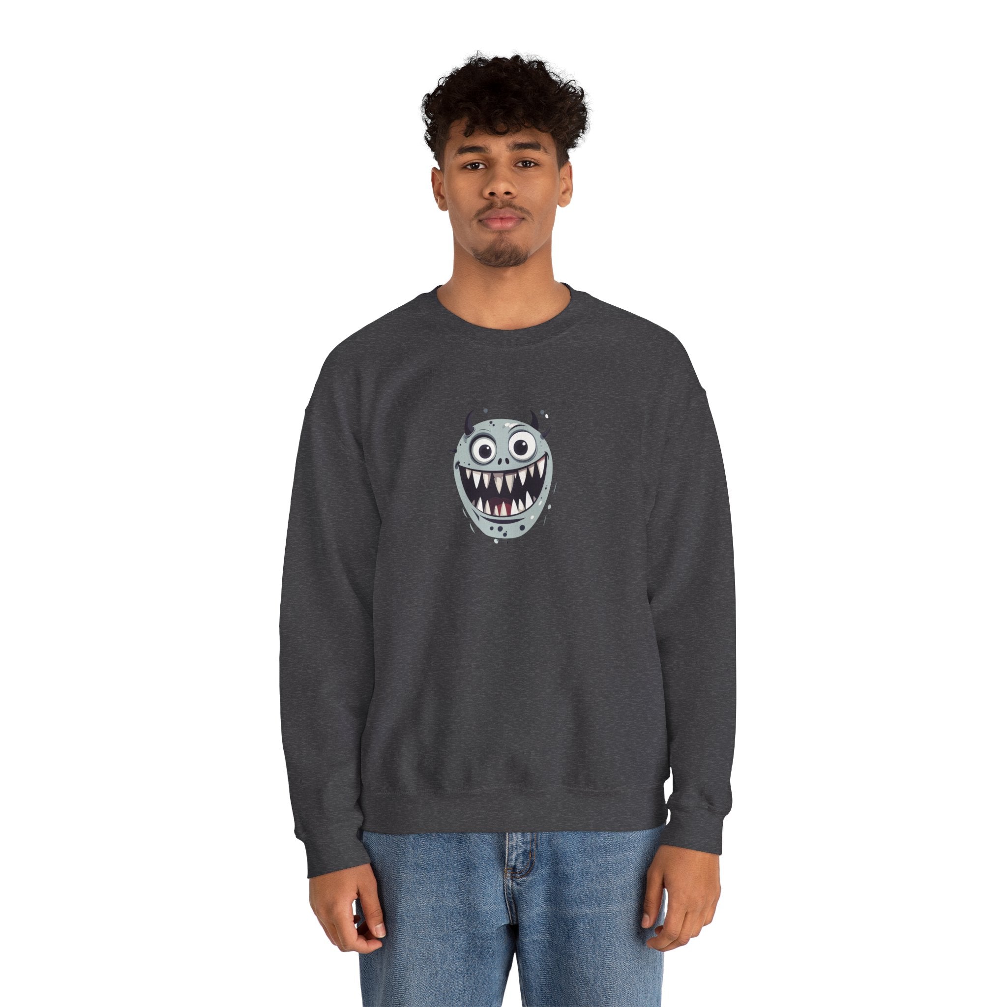 Cute Scary Monster Crewneck Sweatshirt