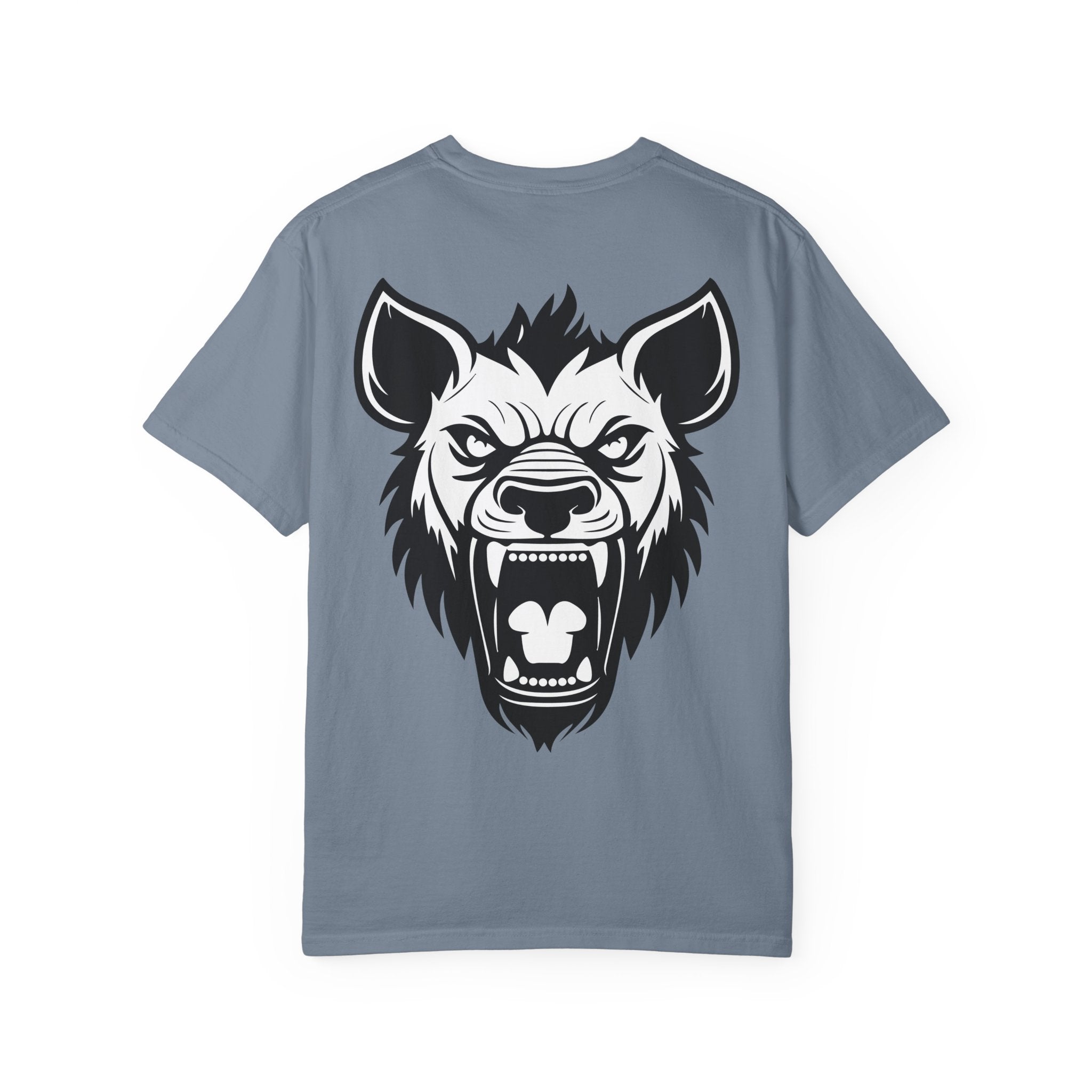 Hyena Graphic Tee Fierce Roaring Head Shirt