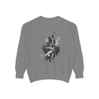 Floating Haunted Castle Sweatshirt Gothic Floating Island Crewneck