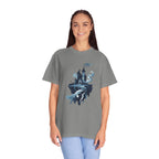 Floating Haunted Castle T‑Shirt Spooky Gothic Fantasy Tee