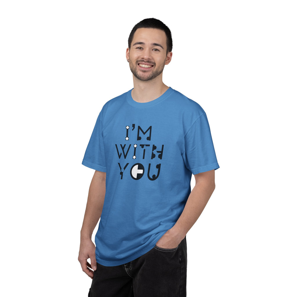 I’m With You Graphic T‑Shirt Bold Typography Tee
