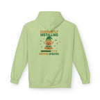 Holiday Hoodie "Currently Installing Festive Updates" Gingerbread Sweatshirt