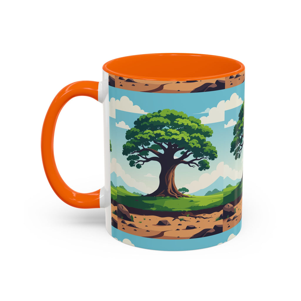 Oak Tree Scenic Accent Coffee Mug Nature Landscape 11/15oz