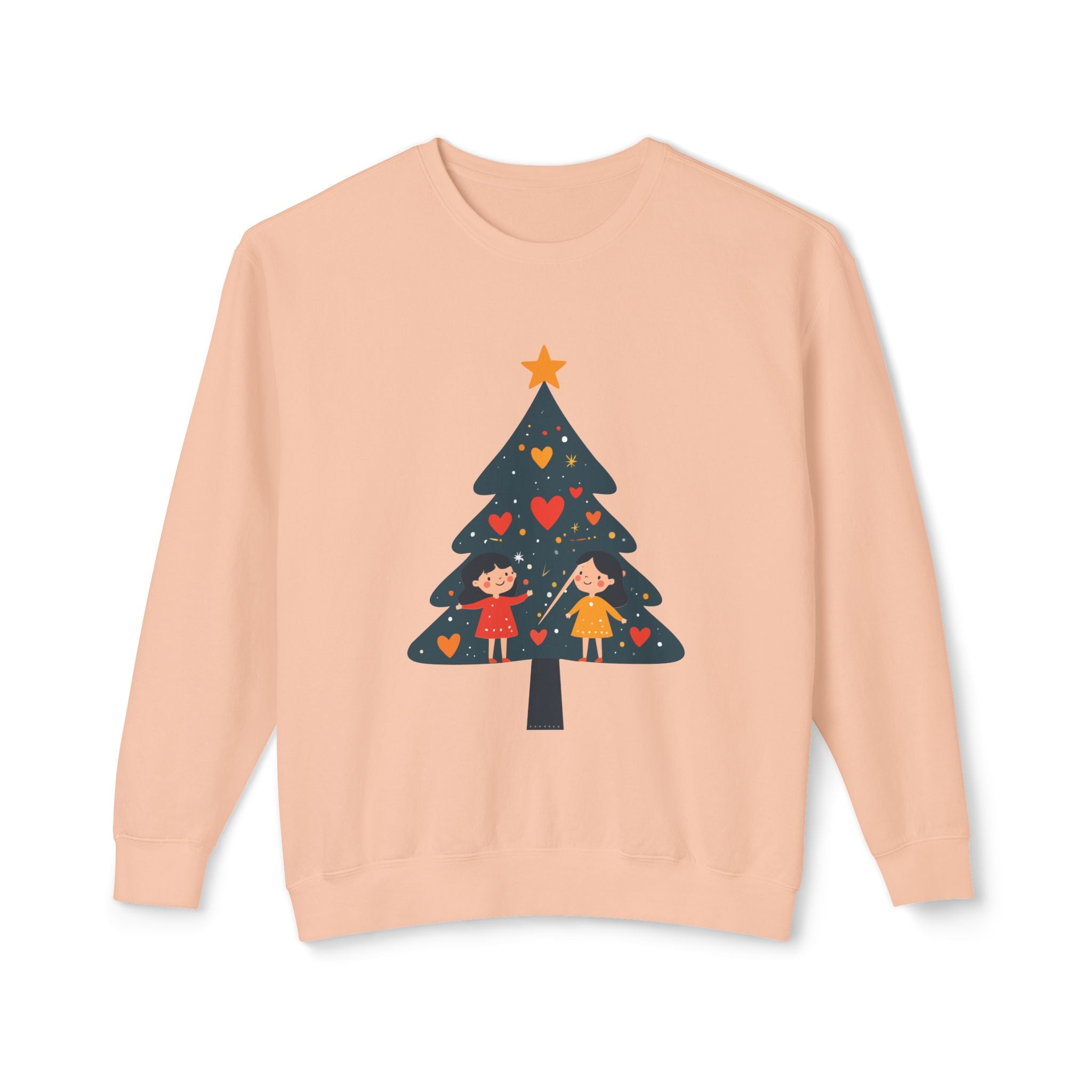 Christmas Tree Sweatshirt — Cute Kids Holiday Tree Design