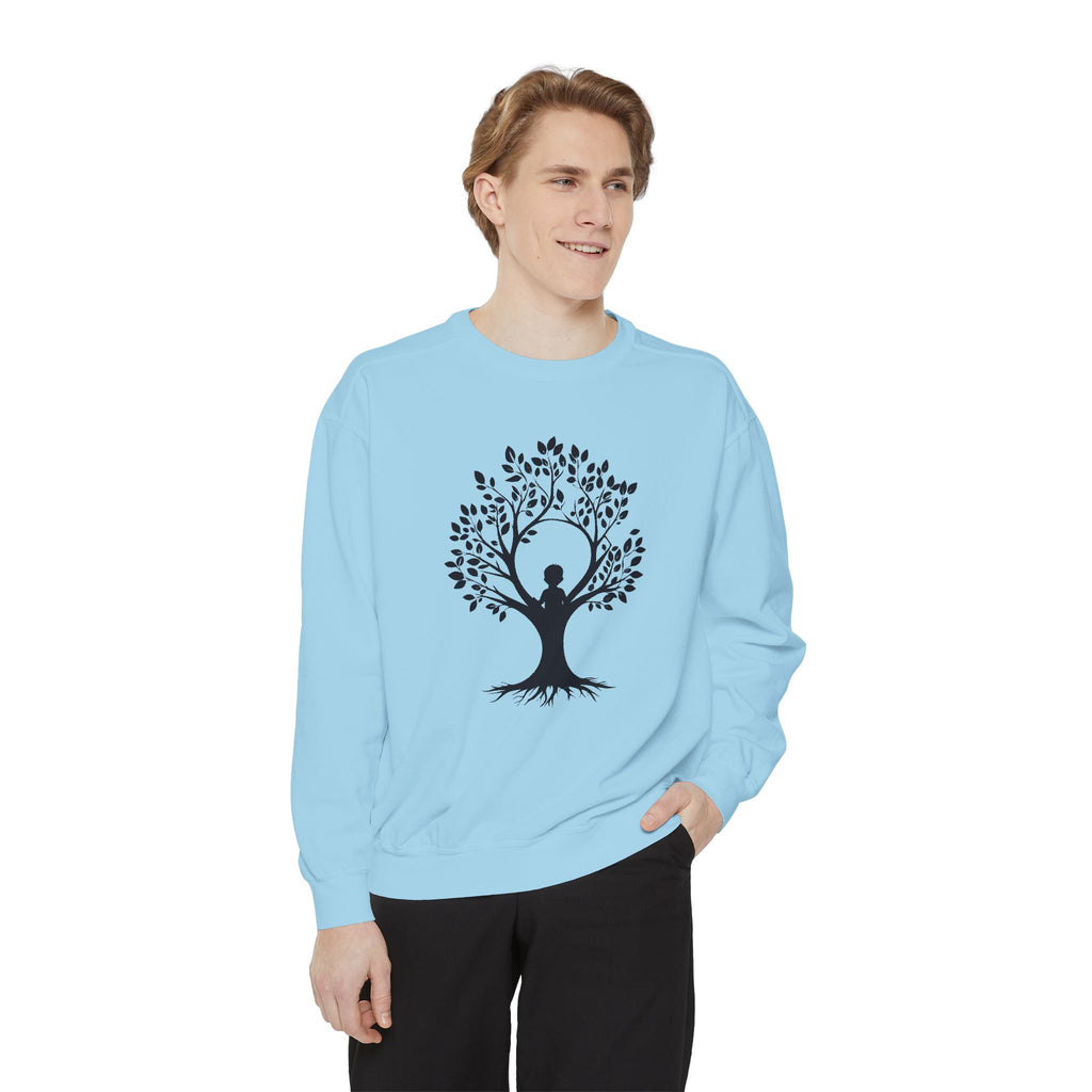 Tree of Life Sweatshirt Yoga Meditation Spiritual Crewneck