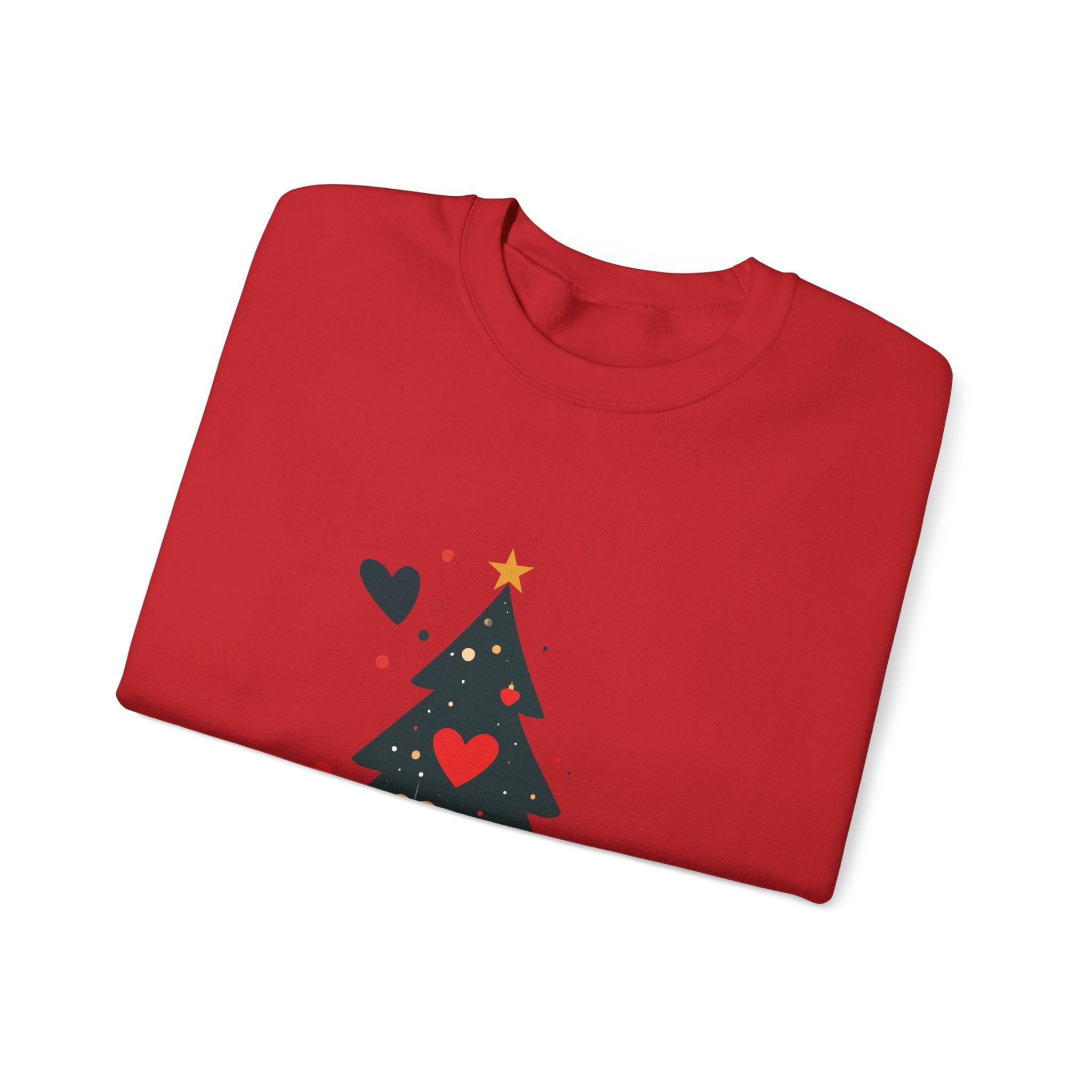 Christmas Tree Heart Sweatshirt