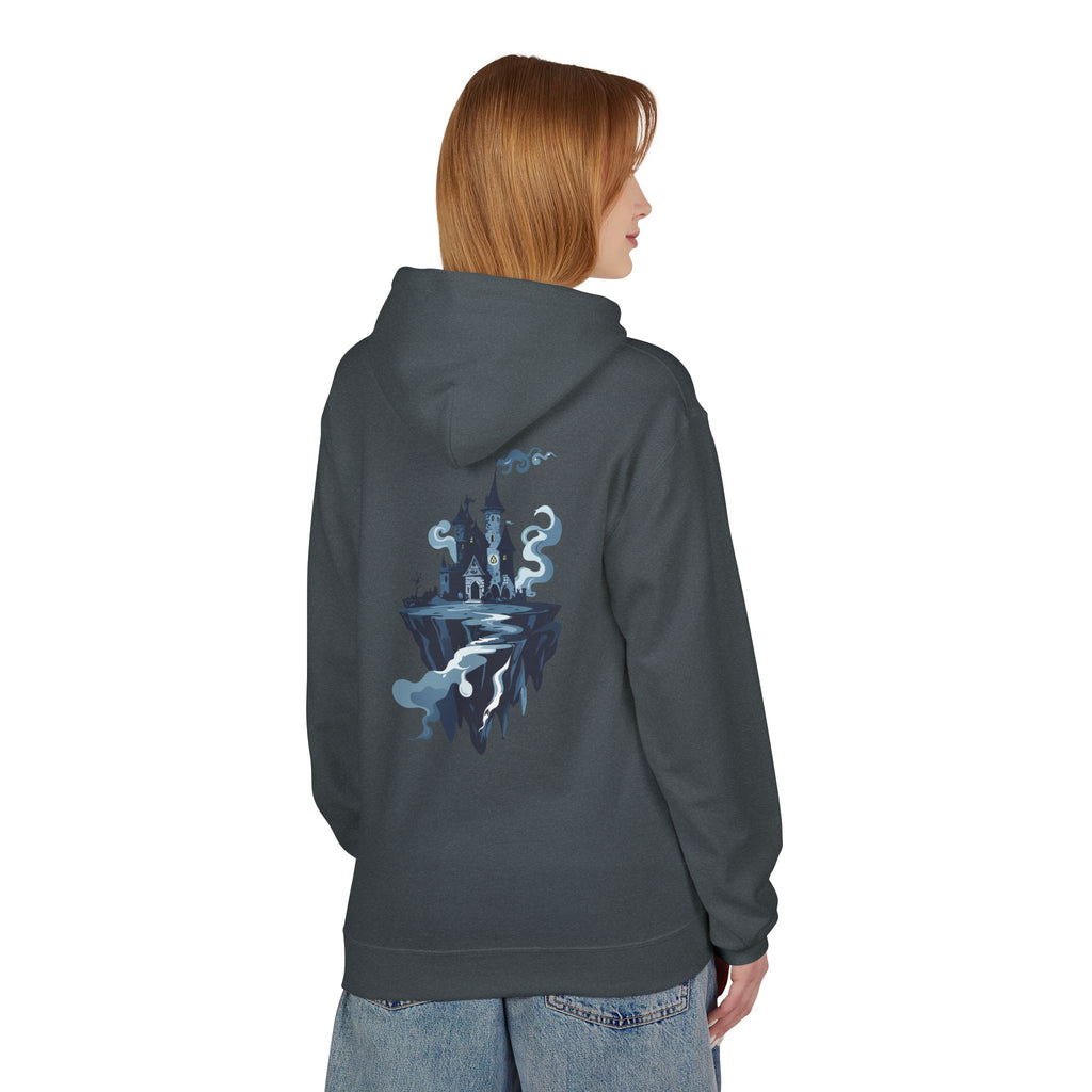 Floating Castle Hoodie Gothic Fantasy Graphic Pullover