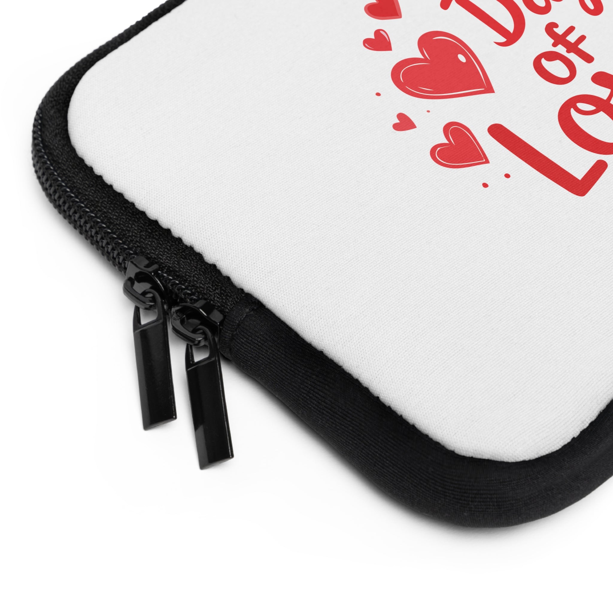 Day of Love Laptop Sleeve — Valentine Heart Laptop Case