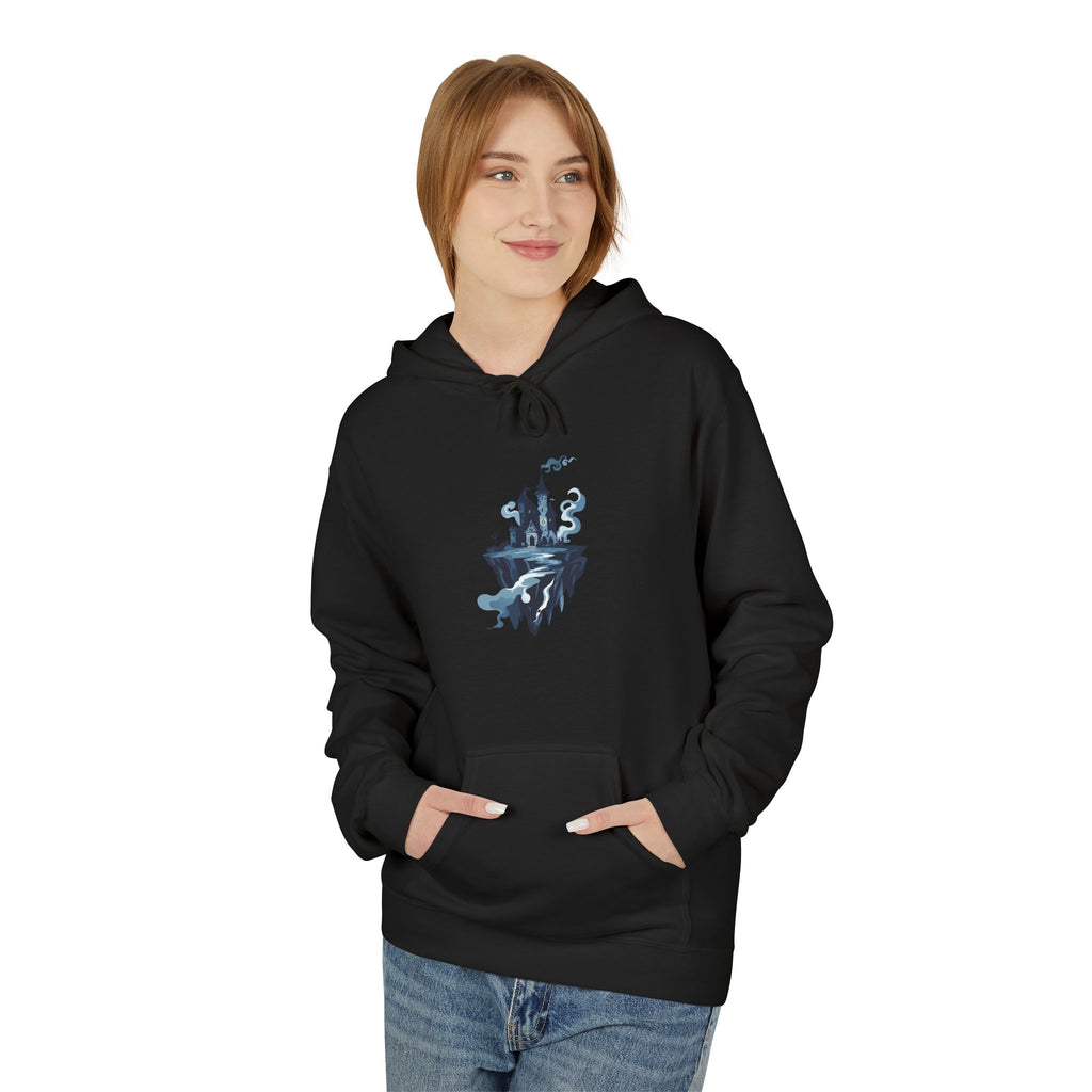 Floating Castle Hoodie Gothic Fantasy Graphic Pullover