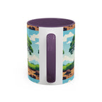 Oak Tree Scenic Accent Coffee Mug Nature Landscape 11/15oz