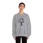 Crewneck Sweatshirt Tree of Life Yoga Silhouette