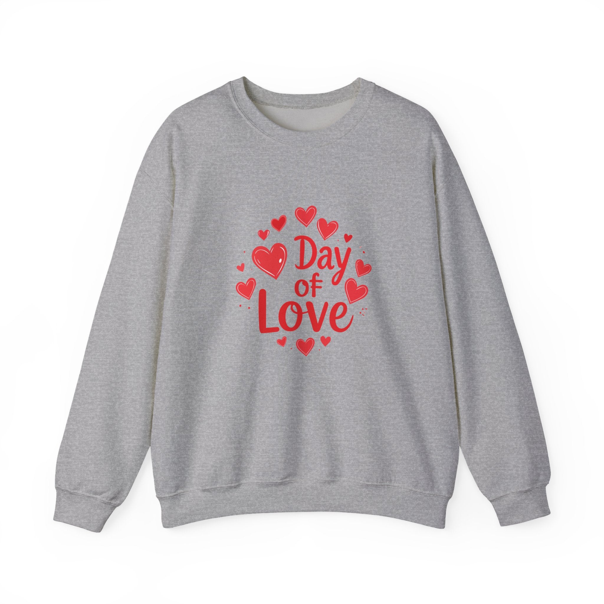 Christmas and Valentine "Day of Love" Crewneck Sweatshirt